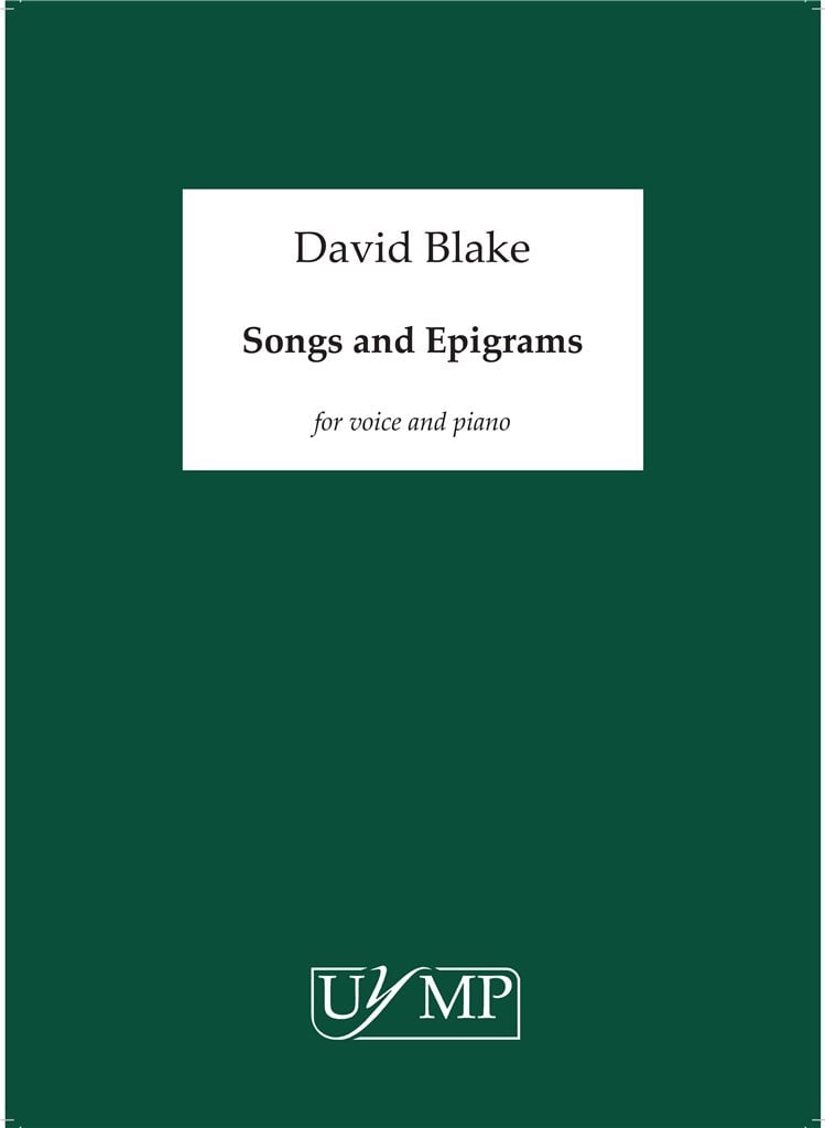 Songs And Epigrams